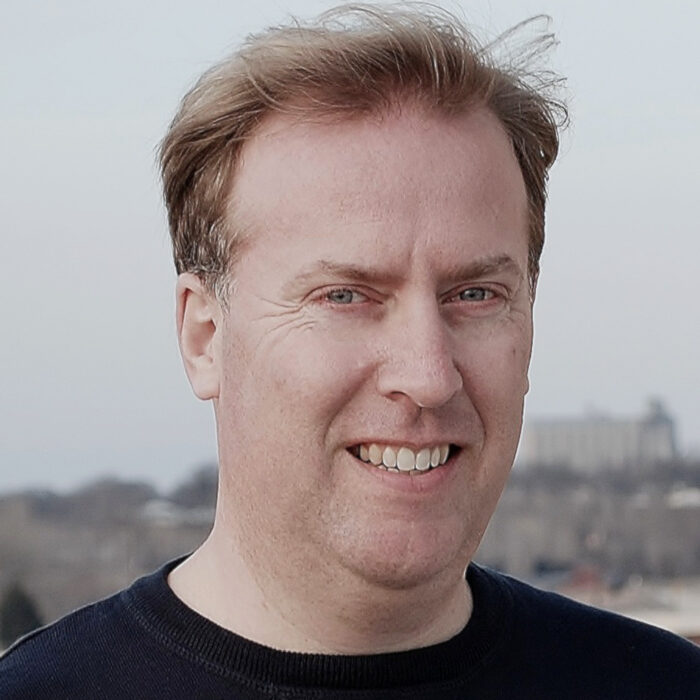 Head shot of Nick Healy