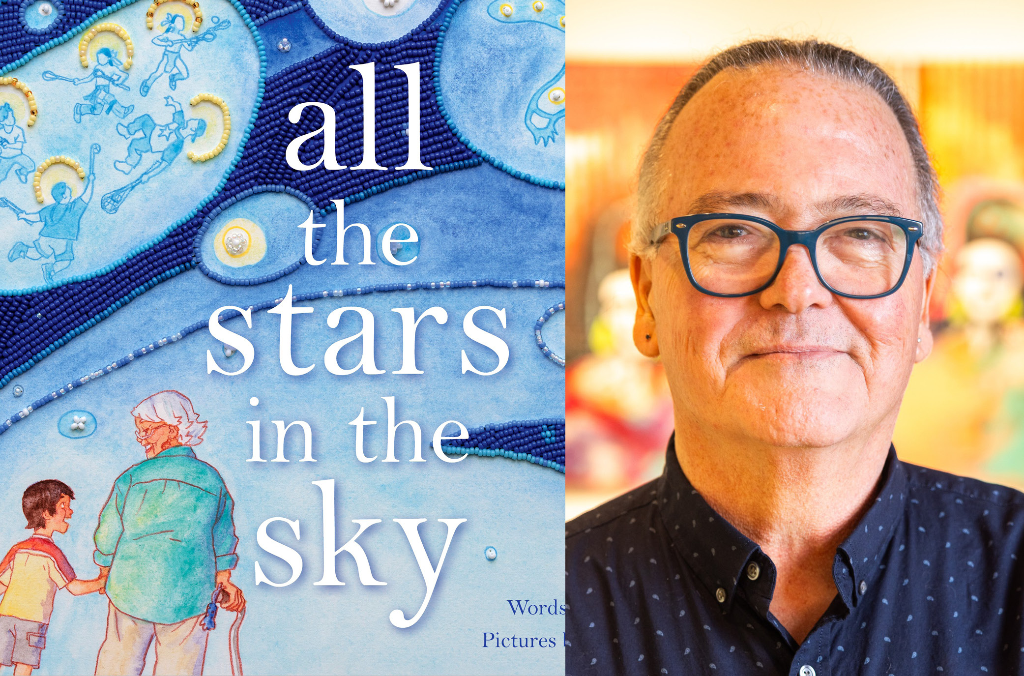 Cover image of "All the Stars in the Sky" and headshot of author Art Coulson